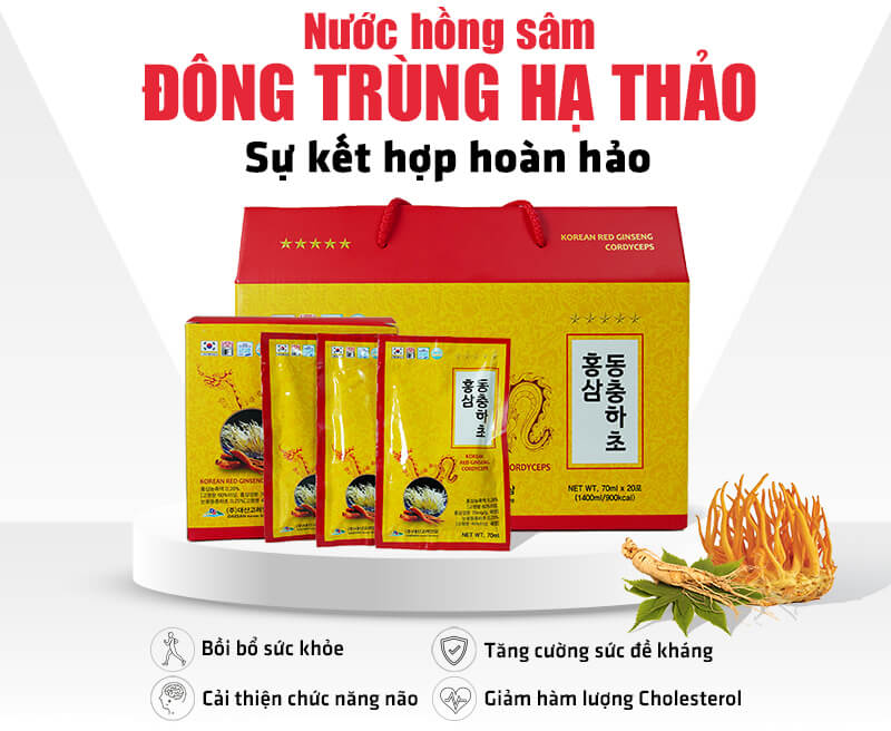 nuoc hong sam dong trung ha thao daesan han quoc 70ml x 20 goi 7