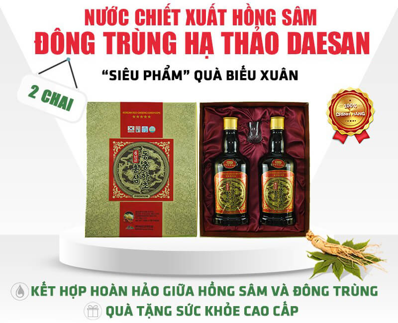 nuoc hong sam dong trung daesan 720ml