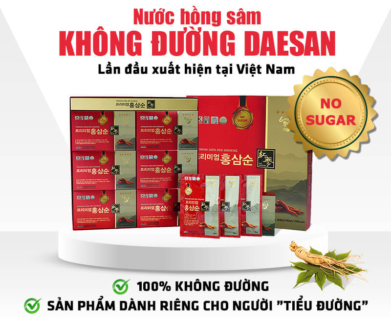 nuoc hong sam khong duong daesan