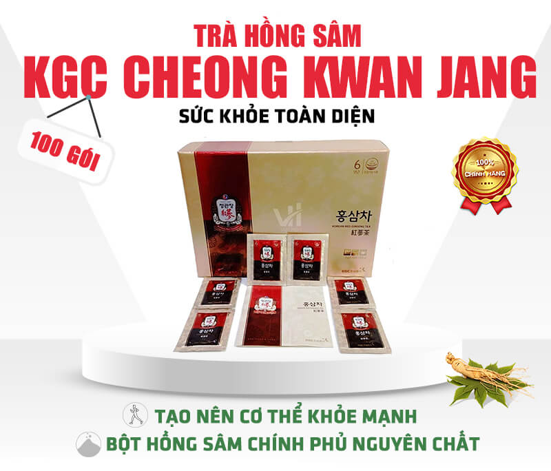 Tra hong sam KGC Cheong Kwan Jang 100 goi 3