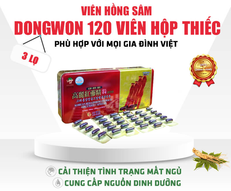 Vien hong sam Dongwon 120 vien 2