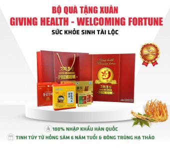 Set quà xuân Daesan Dongwon Sức Khỏe Sinh Tài Lộc