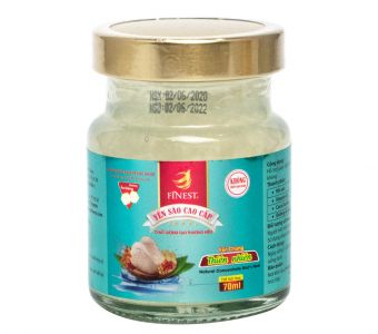 Yến Chưng Đường Ăn Kiêng Finest hộp đơn 70ml