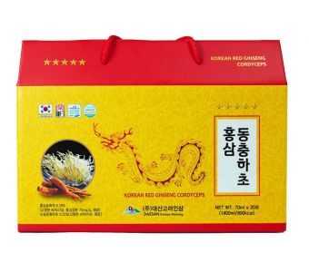 Nước Hồng Sâm Đông Trùng Hạ Thảo Daesan 20 gói 70ml