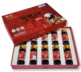 Nước hồng sâm nhung hươu Hàn Quốc 10 chai 100ml