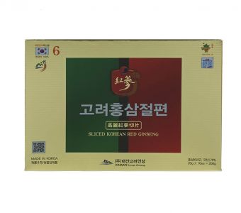 Sâm lát tẩm mật ong Daesan 200g Lựa chọn hoàn hảo cho gia đình