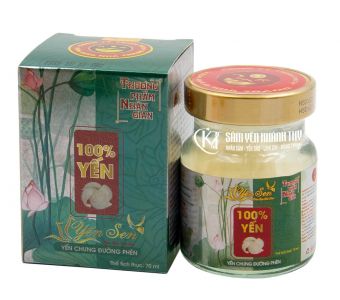 Yến Sen 100% Yến Chưng Đường Phèn 70ml