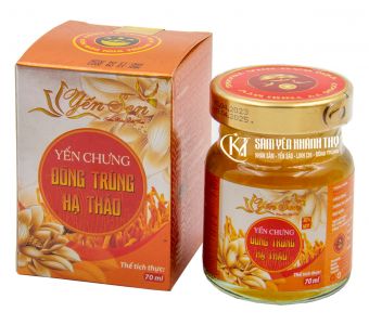 Yến Sen Đông Trùng Hạ Thảo 30% Yến 70ml