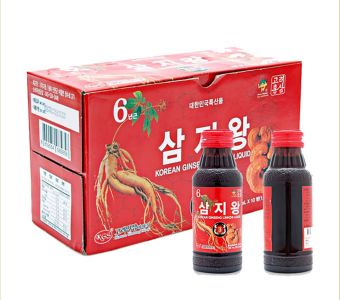 Nước hồng sâm linh chi KGS Hàn Quốc hộp 10 chai 100ml