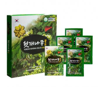 Nước uống mát gan giải độc Pocheon Hovenia Dulcis Gold 30 gói 70ml