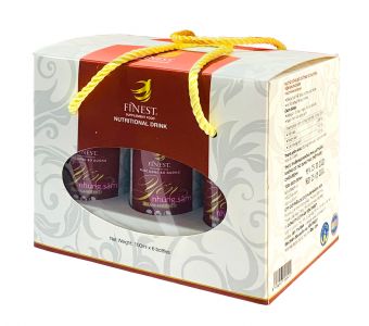 Nước Yến Nhung Sâm Finest Hộp 6 chai 100ml